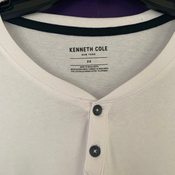 Men's Kenneth Cole Henley #177 - Picture 3 of 8